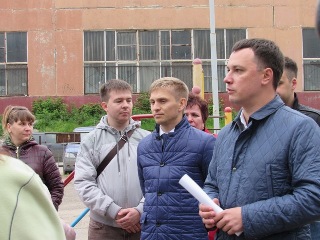 Состоялась очередная встреча с жителями Октябрьского района