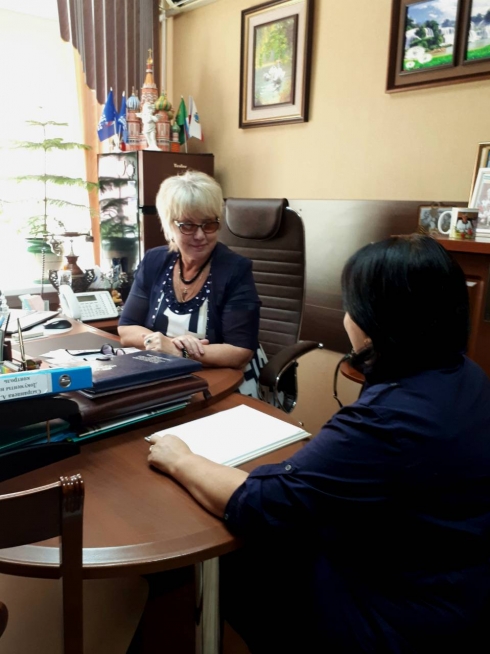 Александра Сызранцева провела прием граждан