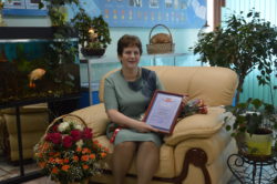 Поздравления руководства и коллектива ФГБУ «Саратовская МВЛ» ветеринарного врача отдела патоморфологии и приема материала Г.Н. Седоплатовой с Юбилеем