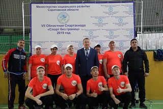 Спортсмены Энгельсского дома-интерната приняли участие в областной спартакиаде для лиц с ментальными нарушениями здоровья