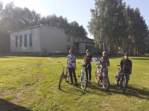 Школьники села Асмётовка поучаствовали в велоквесте
