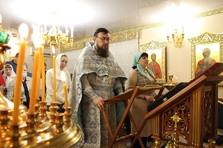 В Энгельсском доме-интернате прошло традиционное празднование Крещения Господня