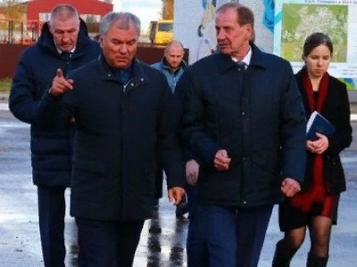 Председатель Государственной Думы Вячеслав Володин посетил Татищевский район