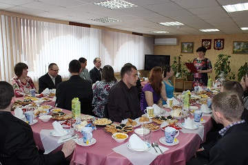 В гостях Энгельсского дома-интерната побывали представители магазина «Фикс Прайс»