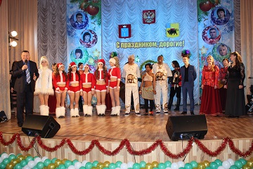 Состоялся новогодний концерт для сотрудников Энгельсского дома-интерната 