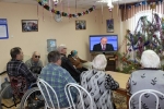 Жильцы Энгельсского дома-интерната для престарелых и инвалидов с интересом слушали пресс-конференцию В.В. Путина